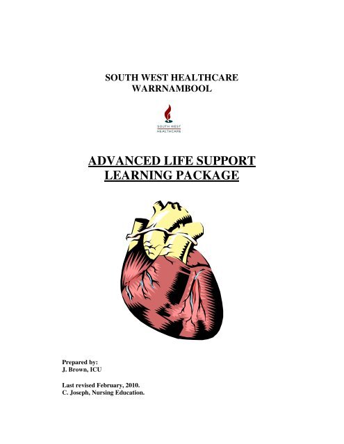 ADVANCED LIFE SUPPORT LEARNING PACKAGE