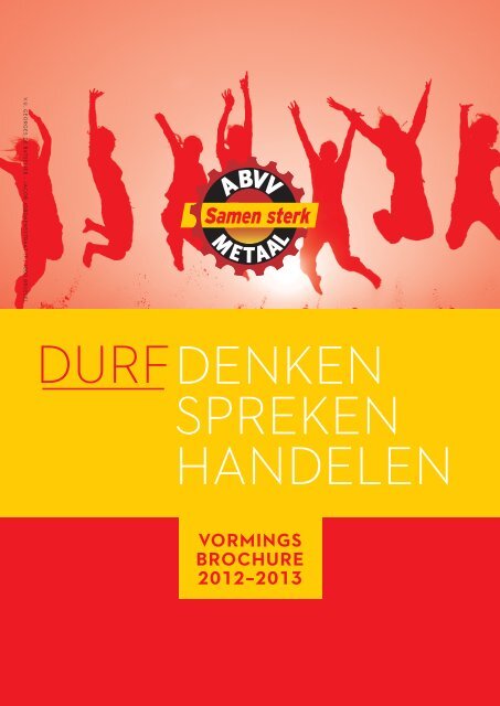 KLIK HIER - Nieuwe vormingsbrochure 2012/13 ... - ABVV Metaal