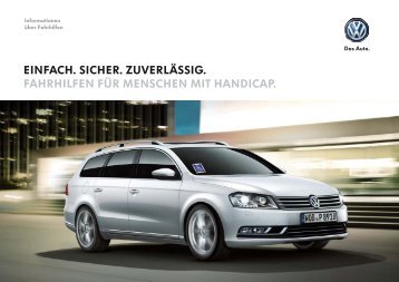 Fahrhilfen-Katalog (PDF; 1,3MB) - Volkswagen AG
