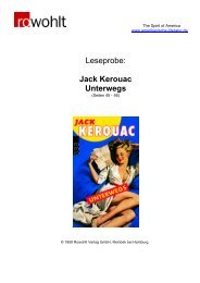 Leseprobe: Jack Kerouac Unterwegs - Rowohlt