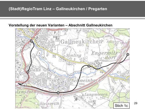 (Stadt)RegioTram Linz – Gallneukirchen / Pregarten