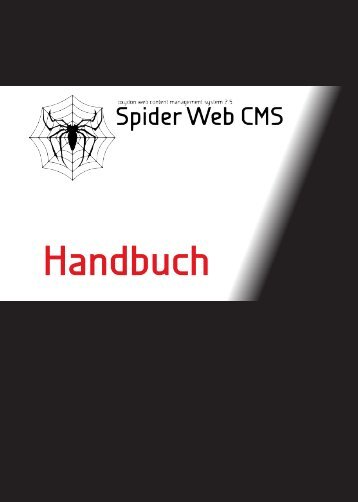 Spider Web CMS Handbuch PDF-Datei – 3,4 MB - oxydon
