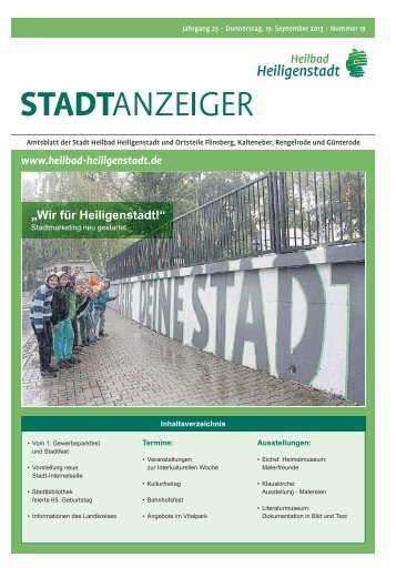 „Wir für Heiligenstadt!“