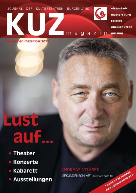 KUZ Magazin 11/12 - Kulturzentrum Burgenland