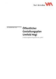 Erläuterungsbericht gemäss Art. 47 RPV(PDF ... - Stadtentwicklung
