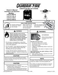 The Harman DVC-500 Direct Vent Coal Stoker - Hearth u0026amp; Home ...