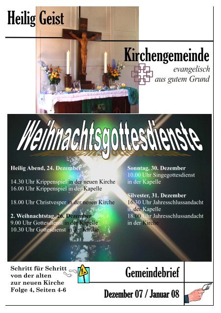 Gemeindebrief 12 / 07 bis 01 / 2008 (als PDF Datei) - Heilig Geist ...