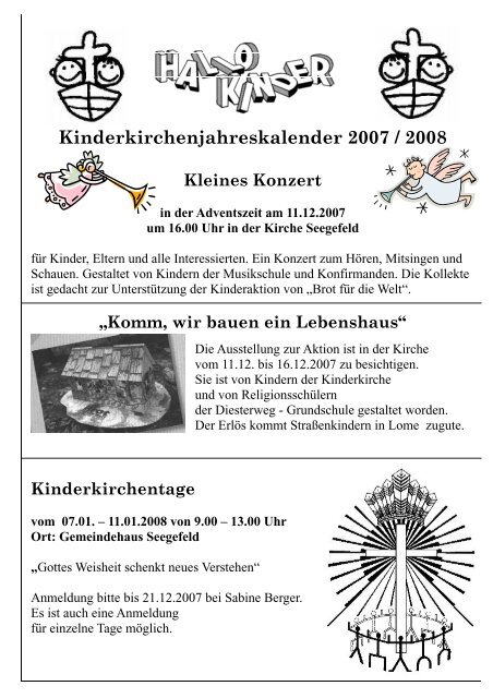 Gemeindebrief 12 / 07 bis 01 / 2008 (als PDF Datei) - Heilig Geist ...