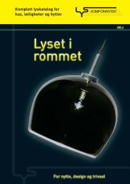 Last ned - Lyskomponenter AS