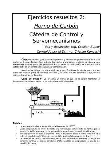 Problema del horno de Carbón