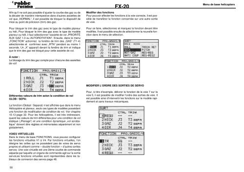Notice_Robbe-Futaba_FX20 - Absolu-Modélisme