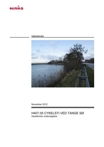 H407.05 CYKELSTI VED TANGE SØ - Vejdirektoratet