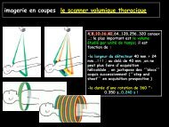 D C thorax imagerie en coupes o2 - RADIOLOGIE BRABOIS