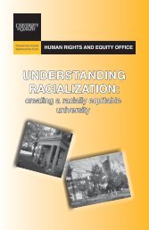 Understanding Racialization Pamphlet - University of Guelph