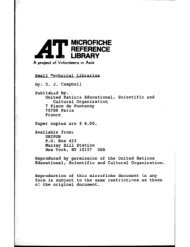 MICROFICHE REFERENCE LIBRARY - Cd3wd.com