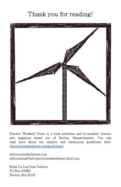 Electric Windmill Issue No. 006 - Electric Windmill Press