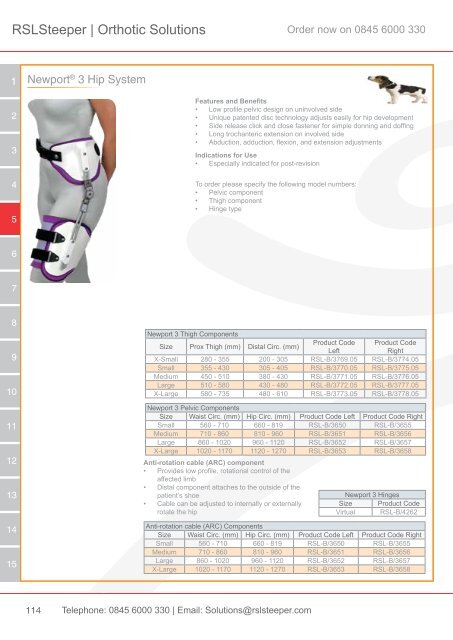 Orthotic Solutions Catalogue 2014 (25.14 MB) - R S L Steeper