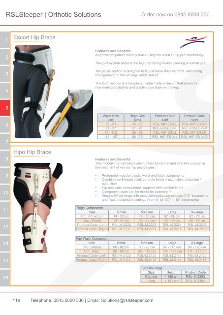 Orthotic Solutions Catalogue 2014 (25.14 MB) - R S L Steeper