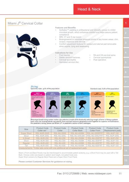 Orthotic Solutions Catalogue 2014 (25.14 MB) - R S L Steeper