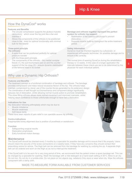 Orthotic Solutions Catalogue 2014 (25.14 MB) - R S L Steeper