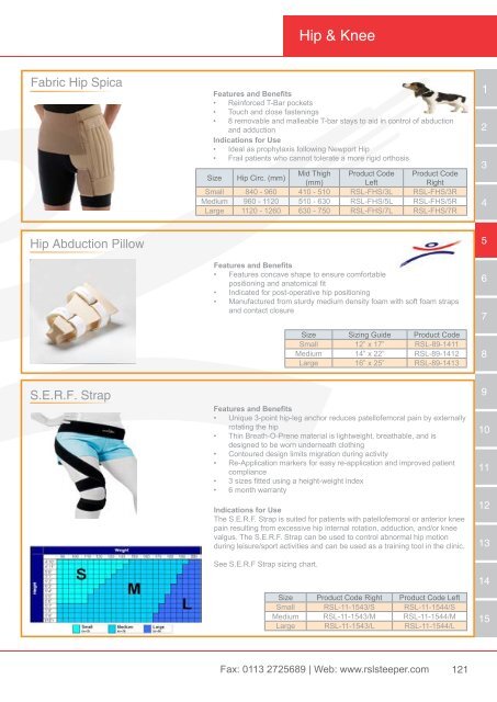 Orthotic Solutions Catalogue 2014 (25.14 MB) - R S L Steeper