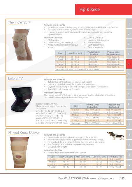 Orthotic Solutions Catalogue 2014 (25.14 MB) - R S L Steeper