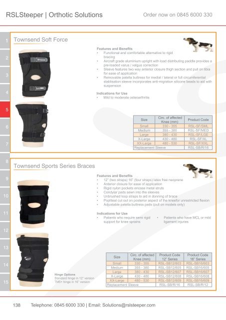 Orthotic Solutions Catalogue 2014 (25.14 MB) - R S L Steeper