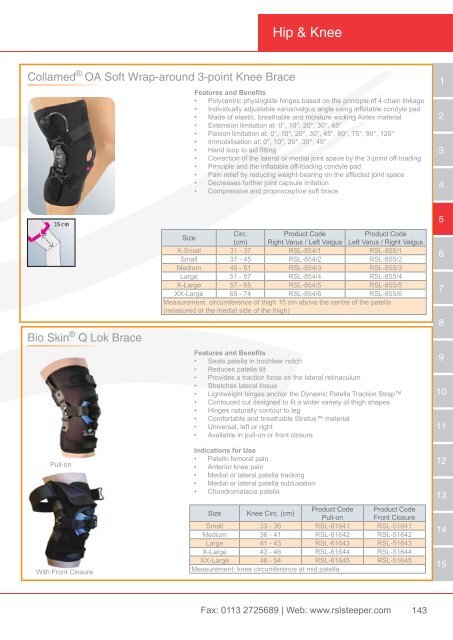 Orthotic Solutions Catalogue 2014 (25.14 MB) - R S L Steeper