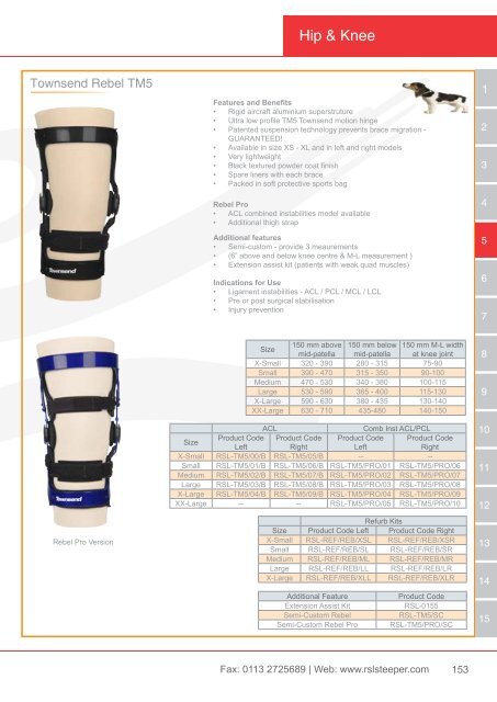 Orthotic Solutions Catalogue 2014 (25.14 MB) - R S L Steeper