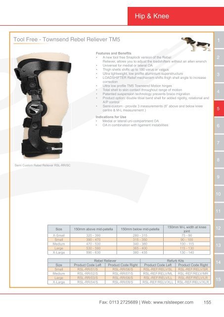 Orthotic Solutions Catalogue 2014 (25.14 MB) - R S L Steeper