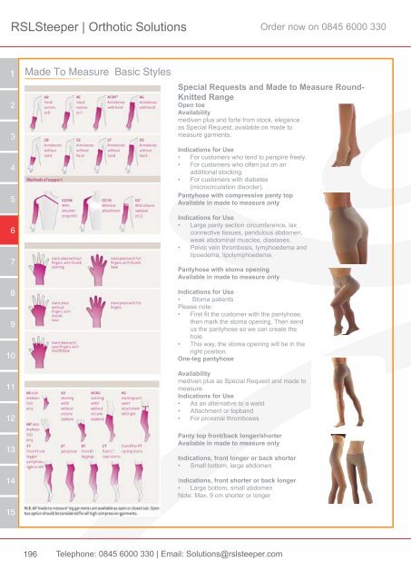 Orthotic Solutions Catalogue 2014 (25.14 MB) - R S L Steeper