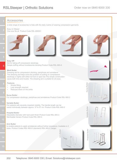 Orthotic Solutions Catalogue 2014 (25.14 MB) - R S L Steeper