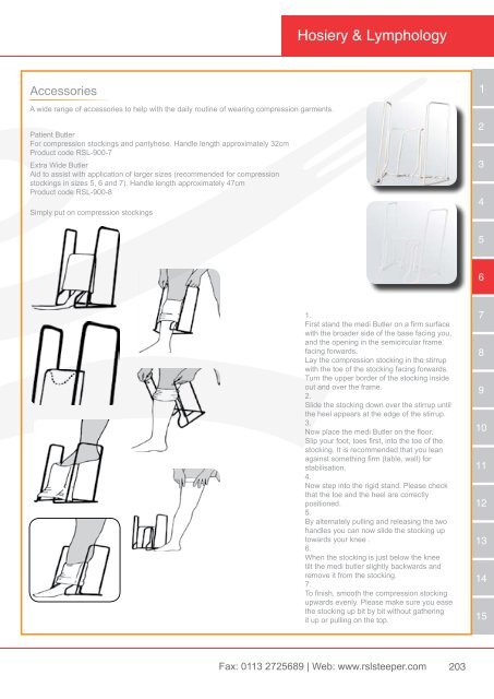 Orthotic Solutions Catalogue 2014 (25.14 MB) - R S L Steeper