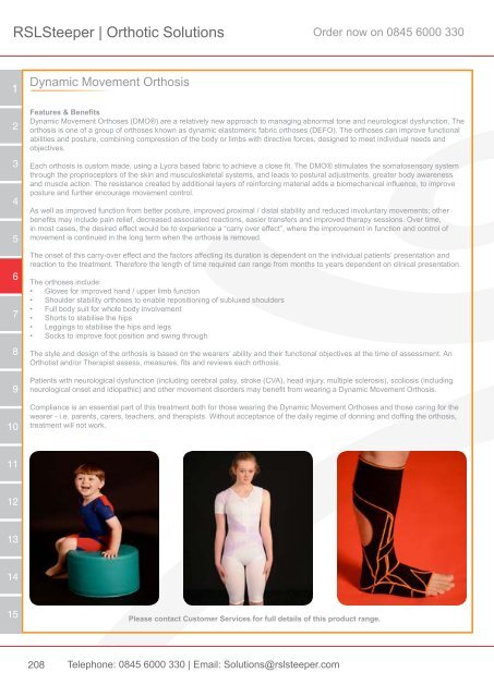 Orthotic Solutions Catalogue 2014 (25.14 MB) - R S L Steeper