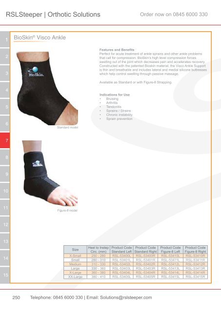 Orthotic Solutions Catalogue 2014 (25.14 MB) - R S L Steeper