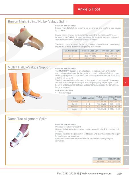 Orthotic Solutions Catalogue 2014 (25.14 MB) - R S L Steeper