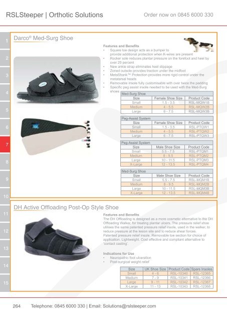 Orthotic Solutions Catalogue 2014 (25.14 MB) - R S L Steeper