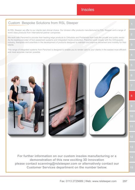 Orthotic Solutions Catalogue 2014 (25.14 MB) - R S L Steeper