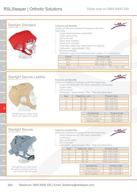 Orthotic Solutions Catalogue 2014 (25.14 MB) - R S L Steeper