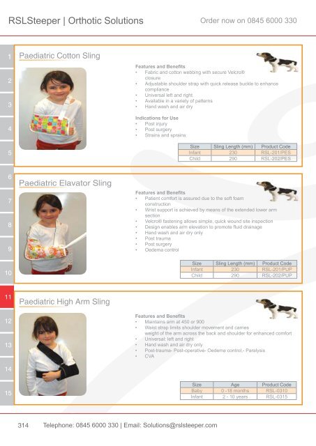 Orthotic Solutions Catalogue 2014 (25.14 MB) - R S L Steeper