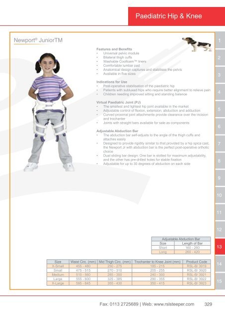 Orthotic Solutions Catalogue 2014 (25.14 MB) - R S L Steeper