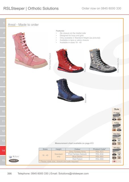 Orthotic Solutions Catalogue 2014 (25.14 MB) - R S L Steeper