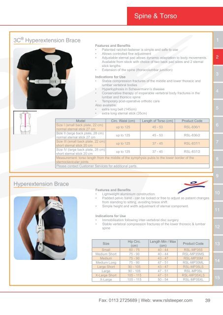 Orthotic Solutions Catalogue 2014 (25.14 MB) - R S L Steeper