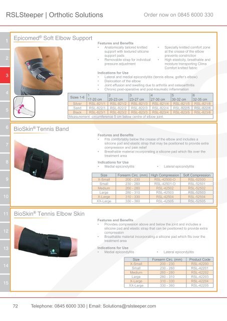 Orthotic Solutions Catalogue 2014 (25.14 MB) - R S L Steeper