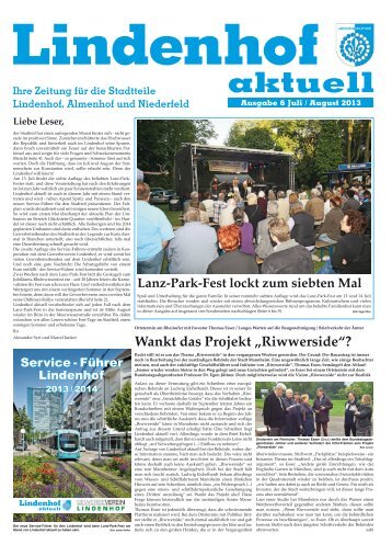 Ausgabe 06-2013 - Lindenhof aktuell