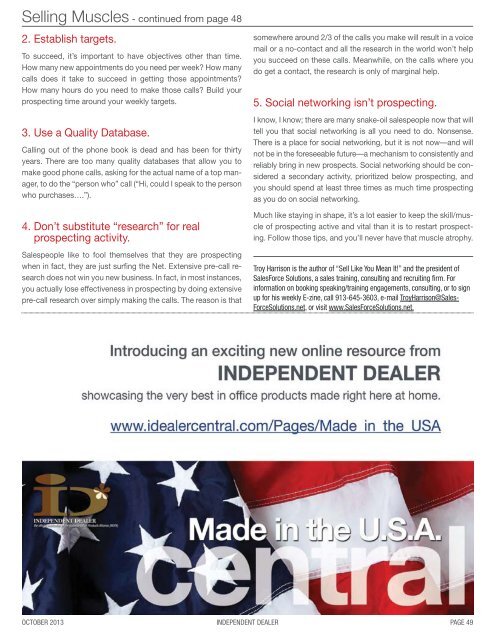 50 - Independent Dealer