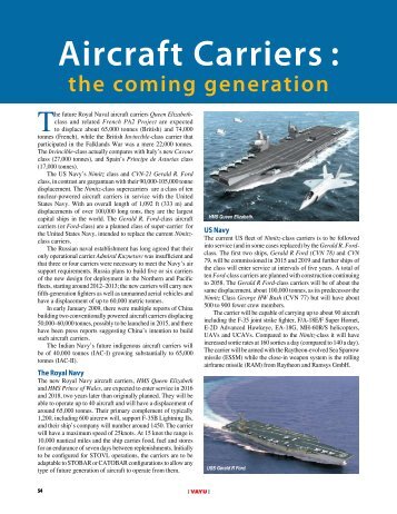 Aircraft Carriers : - Vayu Aerospace