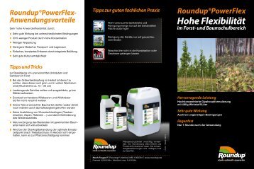 Forst Flyer 2013 - Roundup