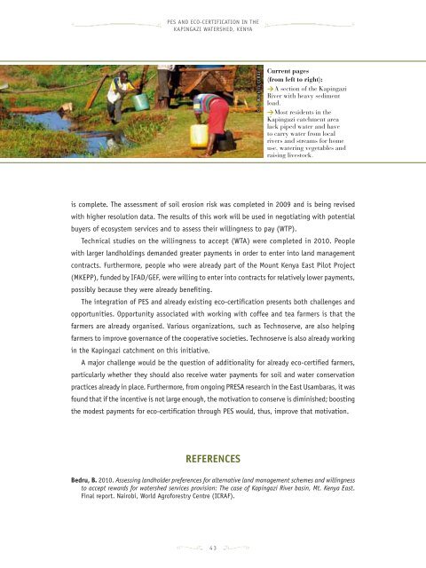 agriculture and ecosystem services - Serena