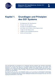 Grundlagen und Prinzipien des GS1 Systems